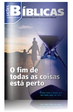 o fim de todas as coisas está próximo.